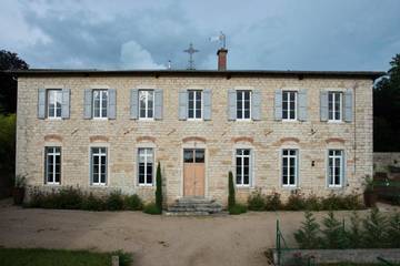 Chambre d’hôte pour 4 personnes, avec jardin et vue à Coligny