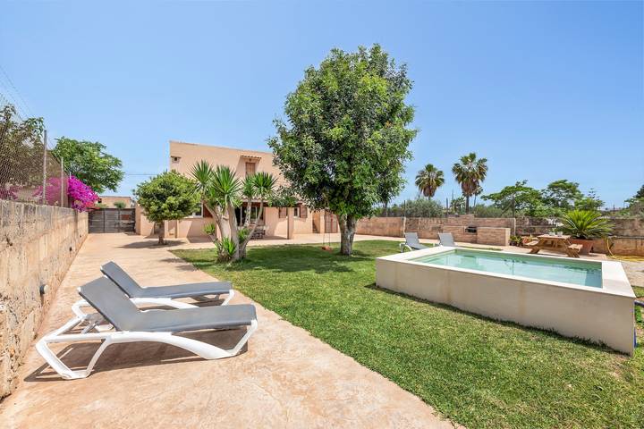 Finca für 5 Personen, mit Garten und Kinderpool