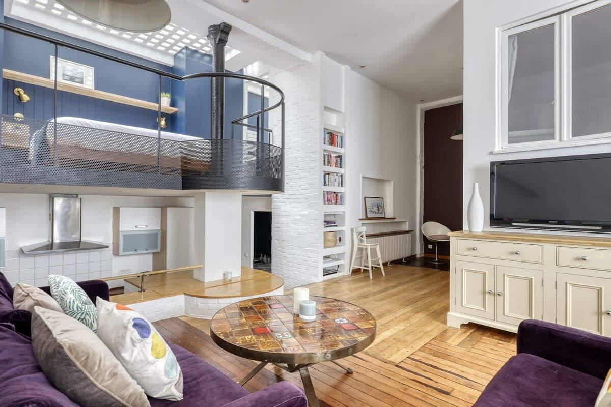 Appartement entier, Trendy & Cosy Loft - Paris 10 - Mid-term in Paris 10e Arrondissement, Paris
