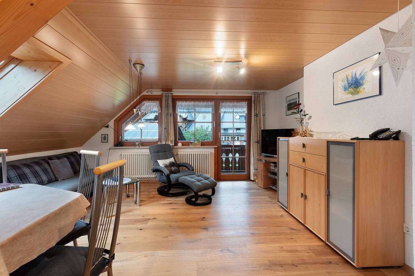 Ganze Wohnung, Ferienwohnung 'Schweizer' mit Bergblick, Balkon und Wi-Fi in Suedlicher Schwarzwald, Bernau im Schwarzwald