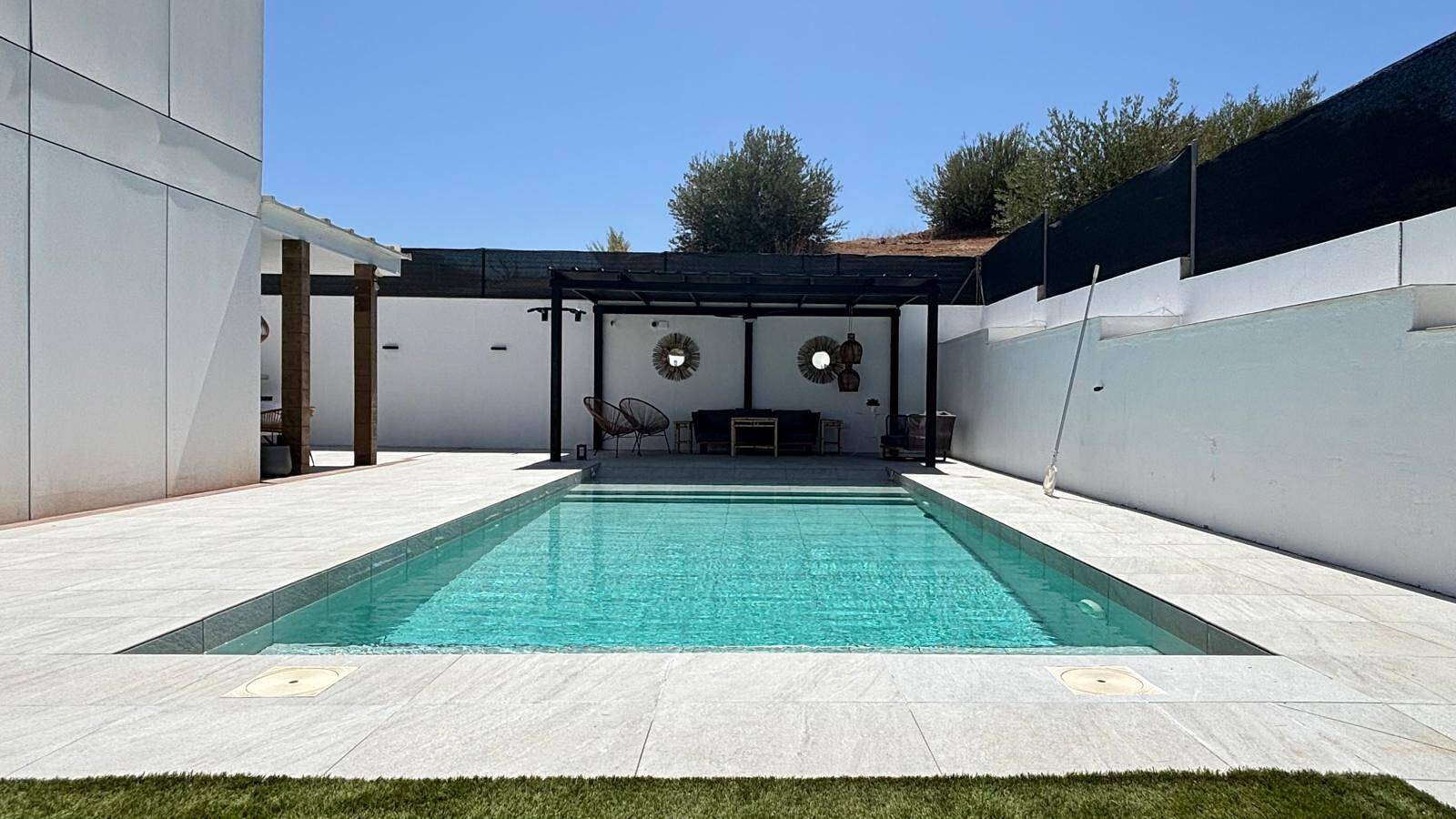 Holiday Home 'Your Private Paradise with Pool' with Mountain View, Wi-Fi and Air Conditioning in Albolote, Granada Province