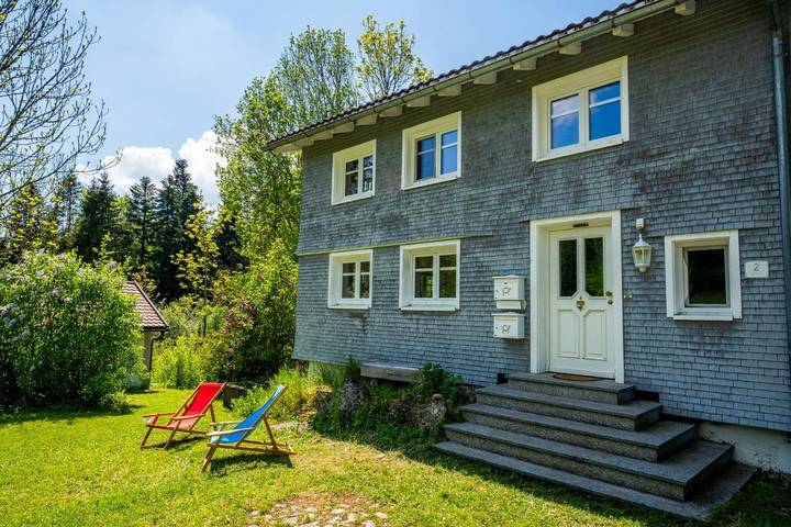 Ferienhaus für 8 Personen, mit Garten und Ausblick, mit Haustier in Weiler-Simmerberg