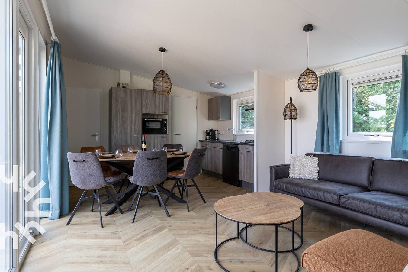 Modernes 6-Personen-Ferienchalet auf kinderfreundlichem Bauernhof-Campingplatz bei Zoutela in Meliskerke, Walcheren