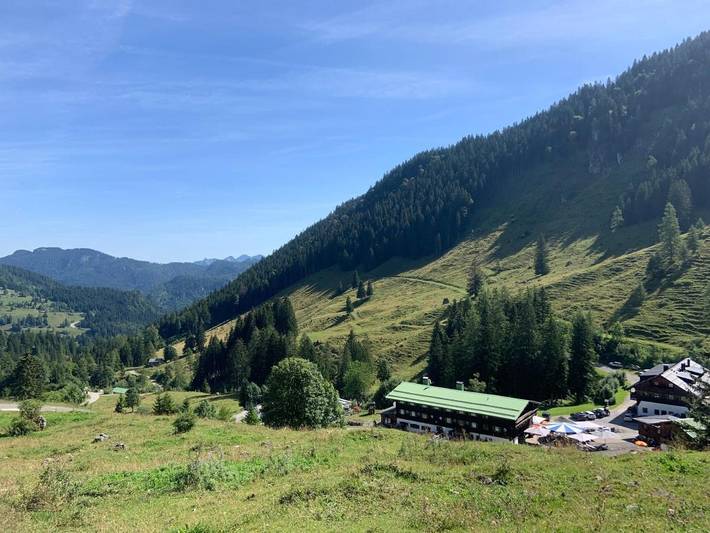 Ferienwohnung für 4 Personen, mit Balkon und Terrasse sowie Ausblick in Oberaudorf