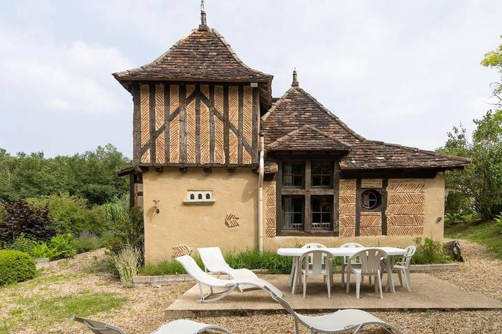 Maison de vacances pour 10 personnes, avec piscine et terrasse - 1