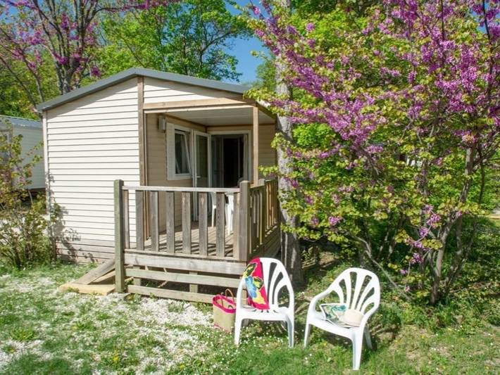 Mobil home pour 4 personnes, avec bassin pour enfant à Saignon - 3