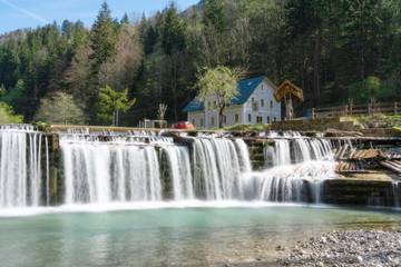 Gîte pour 3 personnes, avec sauna ainsi que terrasse et vue, animaux acceptés à Solčava