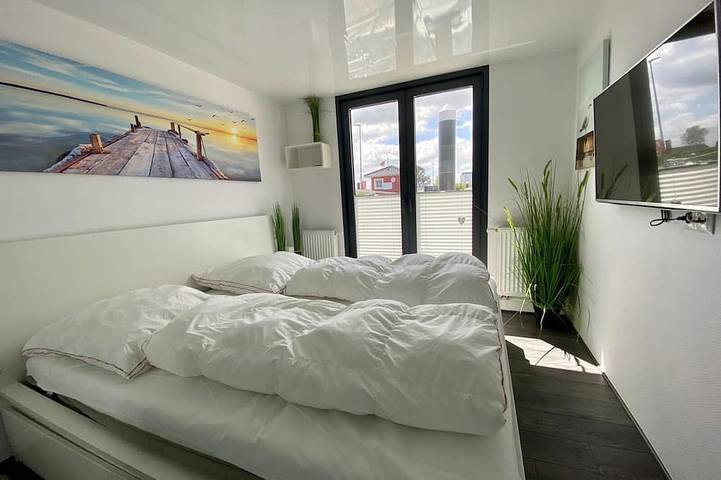 Hausboot für 6 Personen, mit Terrasse in Schlei - 4