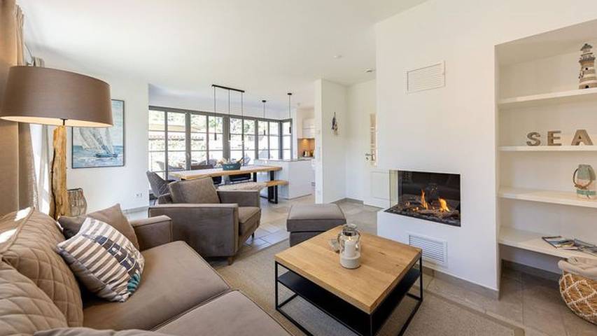 Ferienhaus mit Meerblick für 6 Personen, mit Sauna und Terrasse sowie Garten auf Fischland - Darß - Zingst