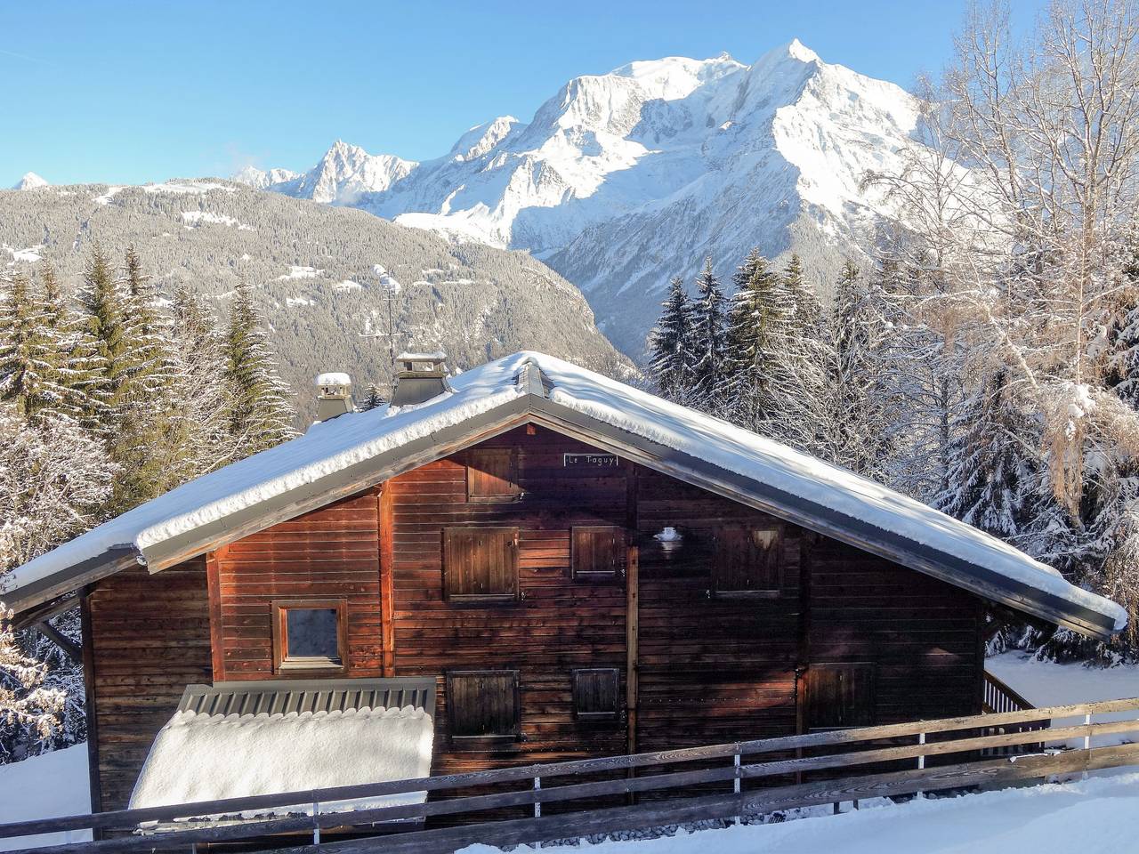 Ganze Wohnung, Le Taguy in Saint-Gervais-les-Bains, Pays du Mont-Blanc