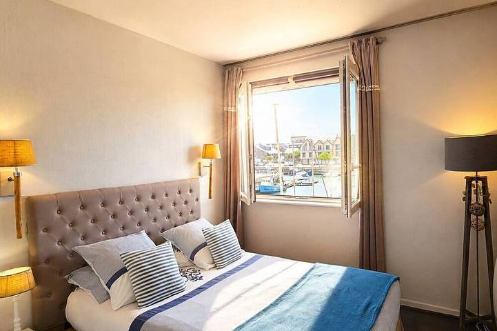 Ganze Wohnung, Marina Deauville Triplex von 2 bis 4 Pers. Meerblick und Teich. Wifi, Hd-Fernseher in Deauville, Lisieux und Umgebung