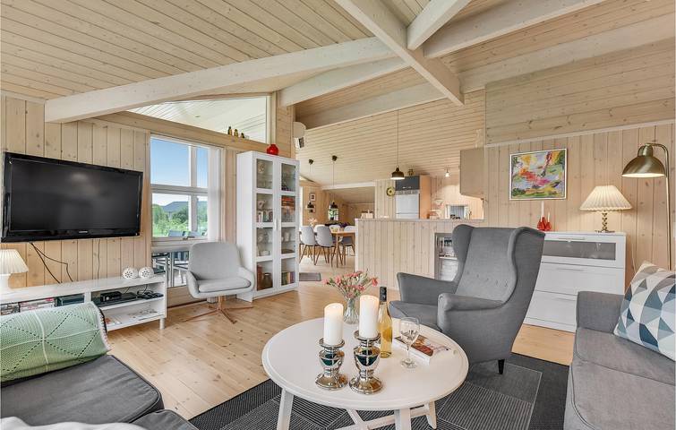 Ferienhaus für 6 Personen, mit Whirlpool und Sauna sowie Garten und Terrasse in Pøt Strandby - 3