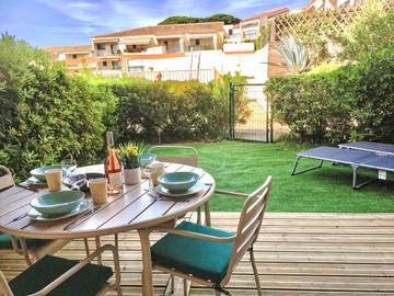 Gîte pour 4 personnes, avec jardin et terrasse dans Plage de la Garonnette