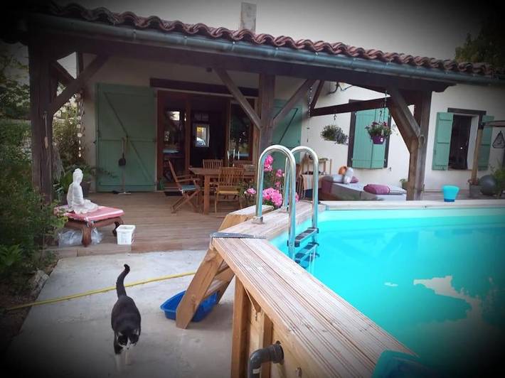 Location de vacances pour 8 personnes, avec jardin et piscine à Mauléon-d'Armagnac - 4