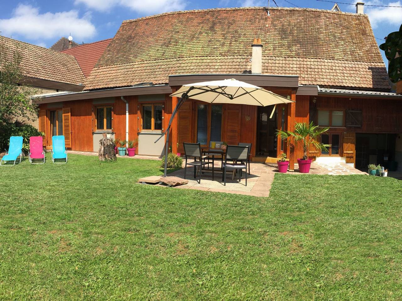 Unabhaengiges Ferienhaus in Soultzmatt mit Sonnigem Garten in Soultzmatt, Parque natural regional de los Ballons des Vosges