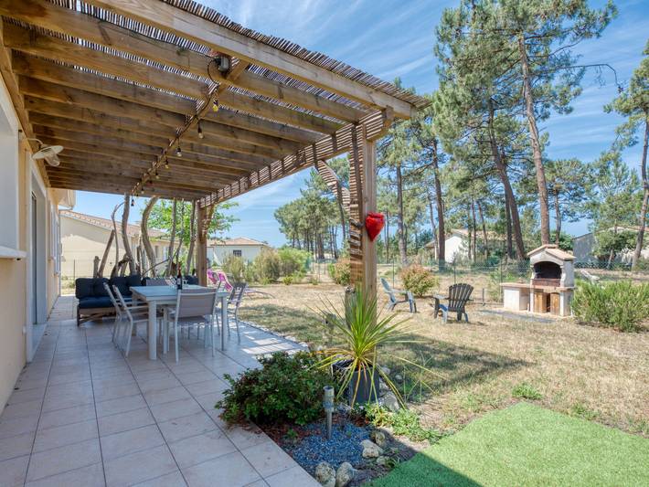 Ferienhaus für 7 Personen, mit Terrasse und Garten in Vendays-Montalivet