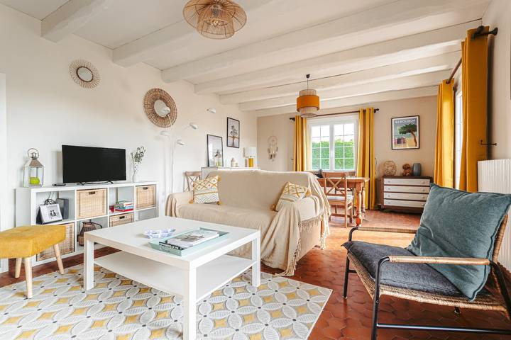 Location de vacances pour 4 personnes, avec jardin à Saint-Trojan-les-Bains