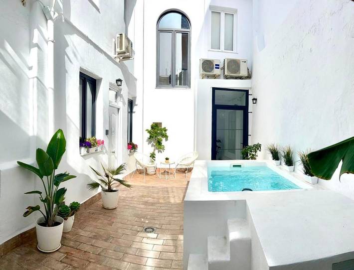 Chambre d’hôte pour 2 personnes, avec Balcon et Piscine à Motril