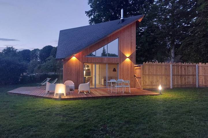 Gîte pour 4 personnes, avec jardin et terrasse