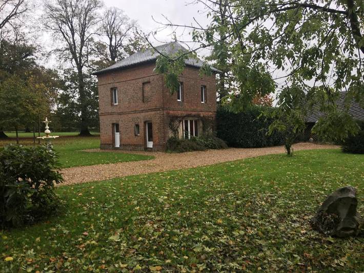 Gîte pour 6 personnes, avec jardin et vue, animaux acceptés à Hugleville-en-Caux