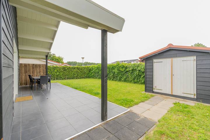 Chalet für 6 Personen, mit Terrasse und Balkon/Terrasse in Zeeland - 3