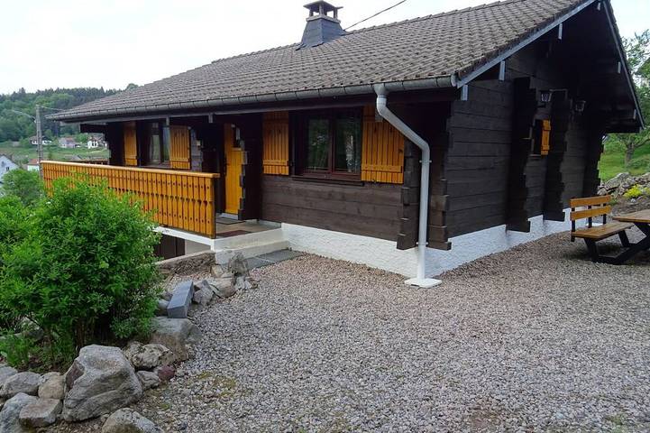 Chalet pour 5 personnes, avec Balcon et Jardin à Basse-sur-le-Rupt