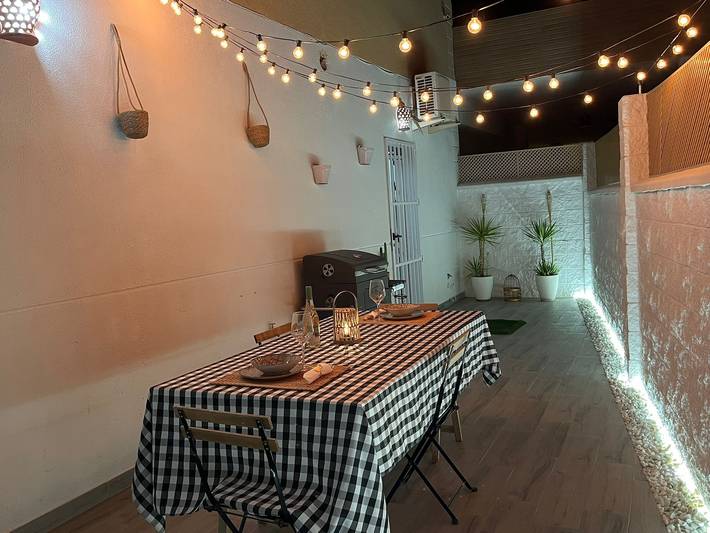 Apartamento de vacaciones para 3 personas, con jardín, Familias con niños - 1
