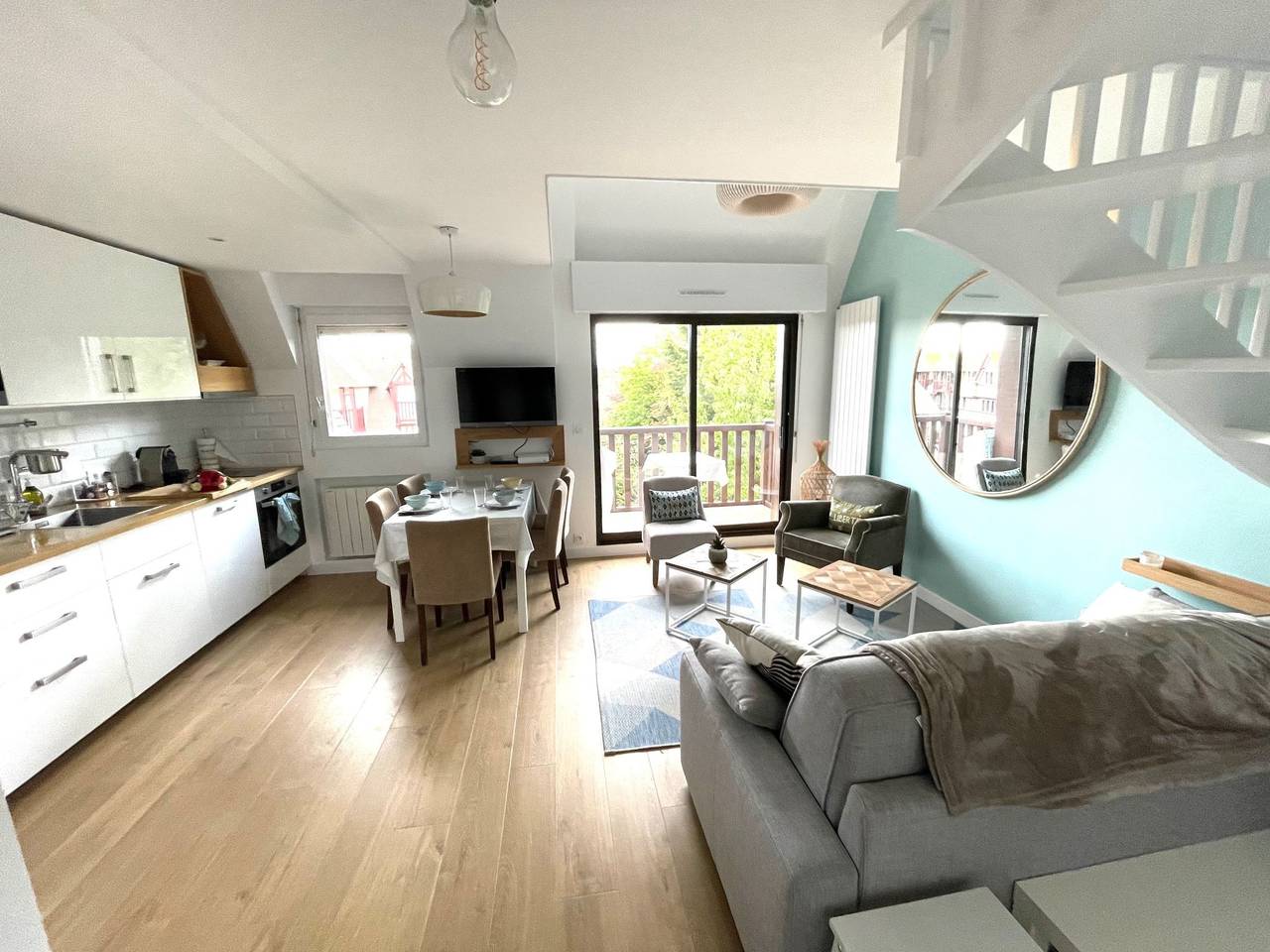 Entire apartment, Le Fairway in Tourgéville, Lisieux region