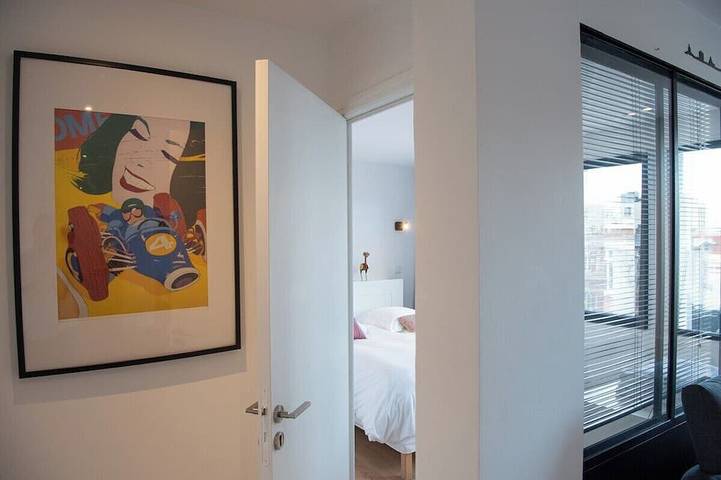Entire apartment, La Maison sur le Toit, Hypercentre, Terrace, Soleil in Lille, Lille region