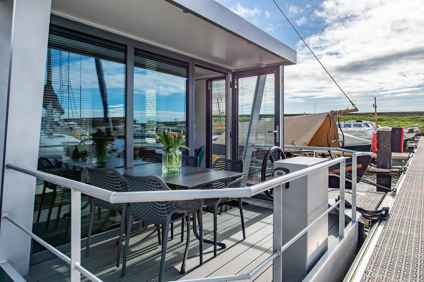 Lodge pour 4 personnes avec balcon/terrasse in Kamperland, Côte de Zeeland