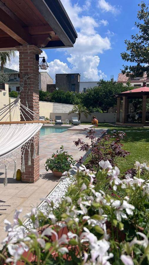 Casa vacanza per 2 persone, con Terrazza e Giardino nonché Piscina e Panorama a Castel San Giorgio