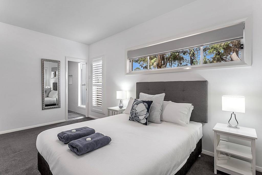 New Bright Modern Family Villa, in der Nähe von Beach Dogs ebenfalls willkommen. Kostenloses Wifi + Netflix in Fingal Bay, Hunter Valley