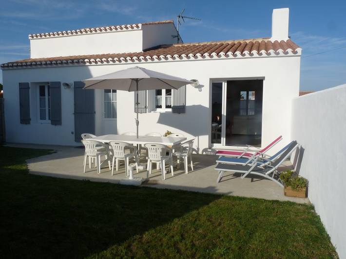 Location de vacances pour 6 personnes, avec terrasse et jardin à Noirmoutier-en-l'Île