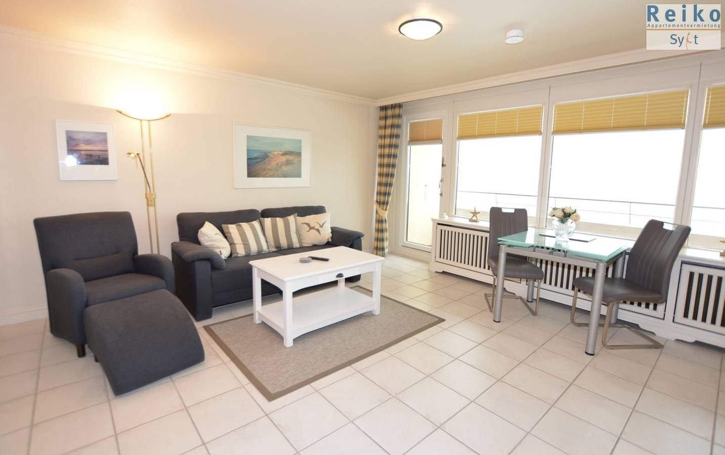 Ganze Ferienwohnung, 1-315, Seeseite, Haus Metropol, 13. Etage in Westerland, Sylt (Gemeinde)