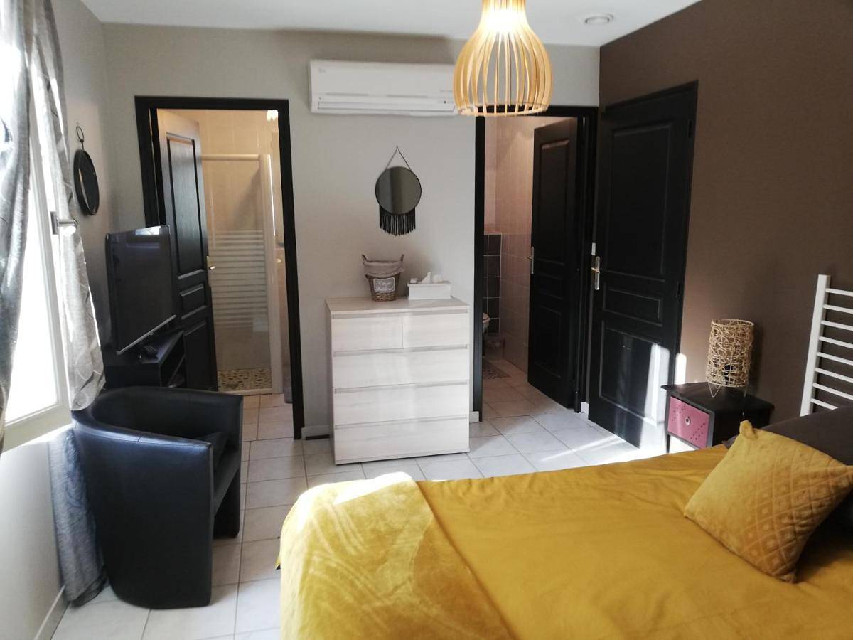 Double Room with Terrace in Marcillac-Vallon, Aveyron
