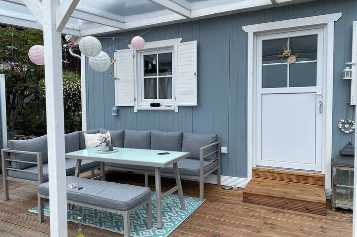 Ferienhaus für 2 Personen, mit Terrasse und Garten