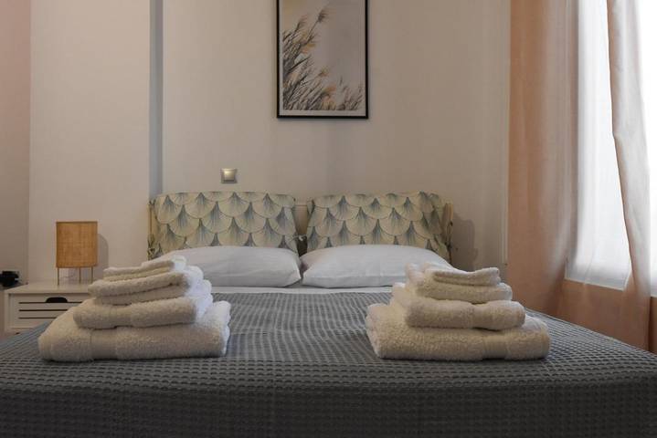 Appartement de vacances pour 3 personnes, avec Balcon ainsi que Terrasse et Vue