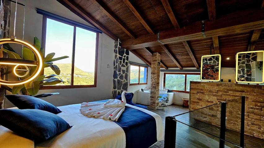 Location de vacances pour 6 personnes, avec jacuzzi et balcon à Chulilla - 3