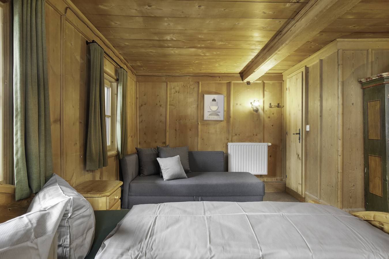 Kamer 'Fuchswirt 06 - Doppelzimmer' met uitzicht op de bergen, gedeelde tuin en Wifi in Kelchsau, Hopfgarten im Brixental