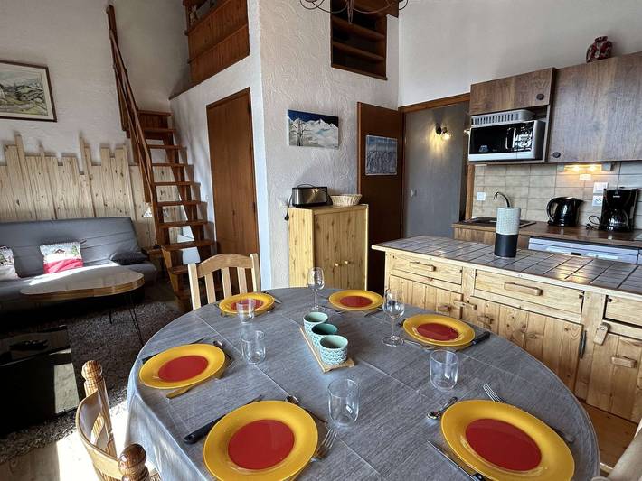 Gîte pour 6 personnes, avec balcon, animaux acceptés à Notre-Dame-de-Bellecombe - 3