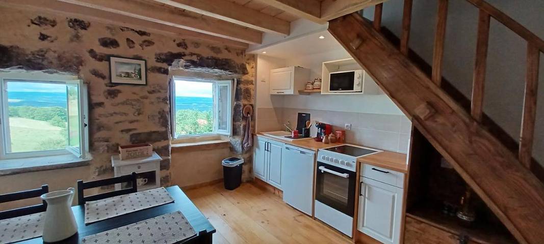 Location de vacances pour 4 personnes, avec vue et vue sur le lac à Pradelles - 2