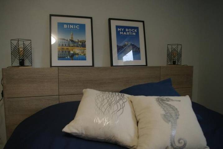 Appartement de vacances pour 3 personnes, avec jardin