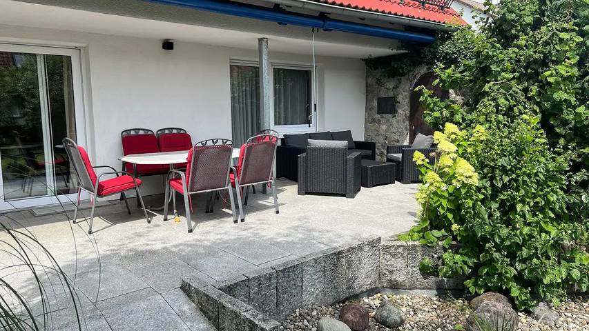 Ferienwohnung für 4 Personen, mit Garten und Pool
