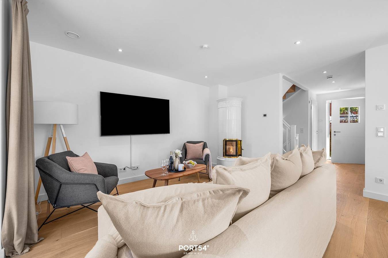 Exklusive Villa Tinnum mit Sauna, Terrasse und offenem Kamin auf Sylt in Tinnum, Sylt (Gemeinde)