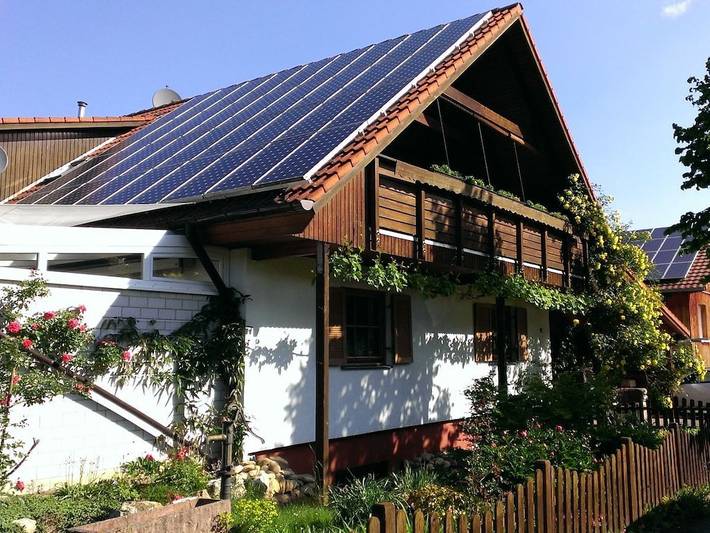 Ferienhaus für 4 Personen, mit Balkon in Buggingen