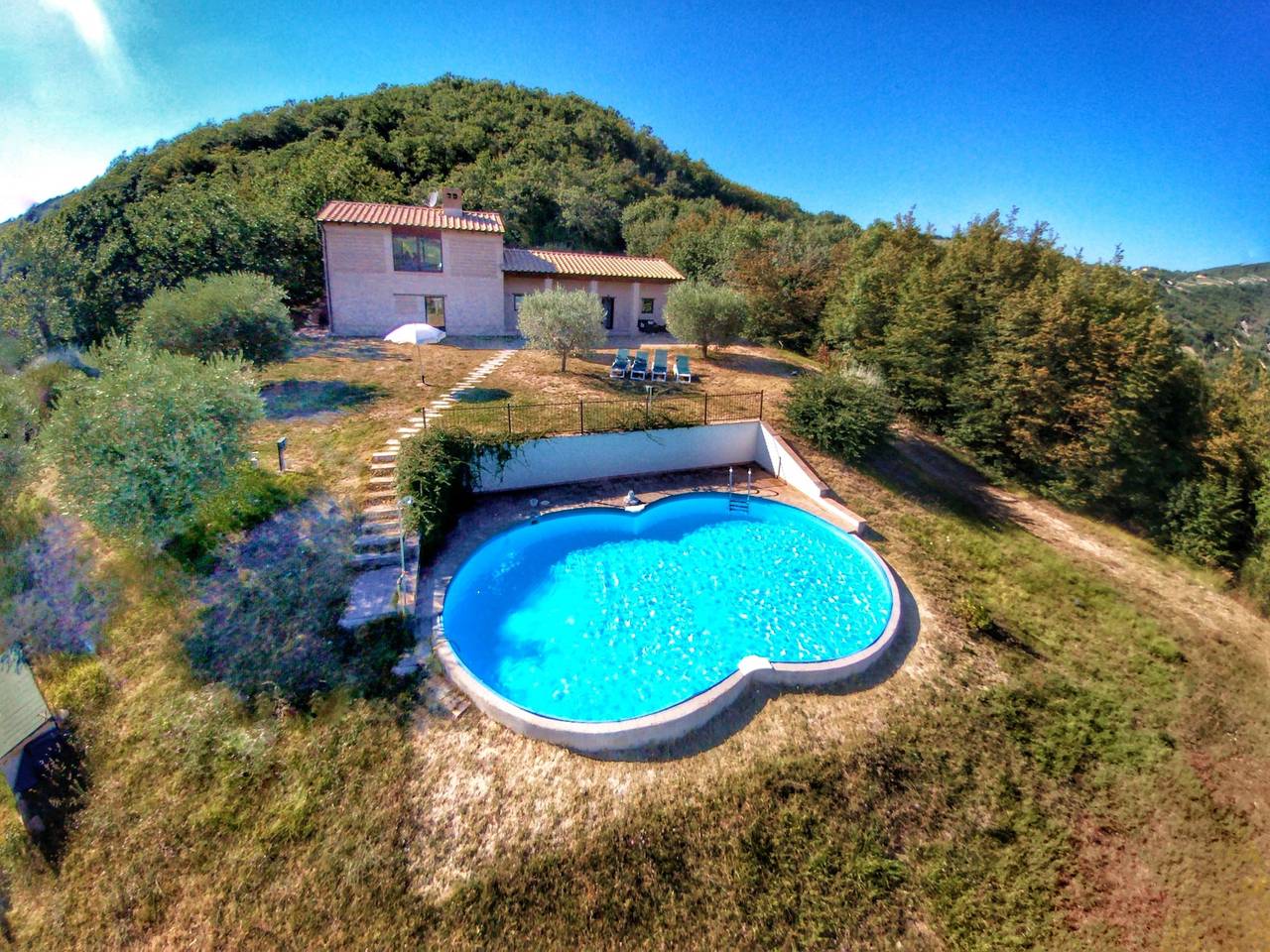 Ferienhaus mit Pool in der Nähe von Assisi in Assisi, Perugia Provinz