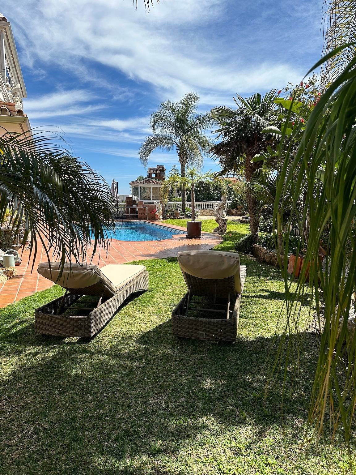 Villa 'Mariposa' mit Meerblick, Wlan und Klimaanlage in La Cala de Mijas, Mijas