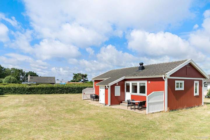 Camping für 2 Personen, mit Terrasse und Ausblick in Halland