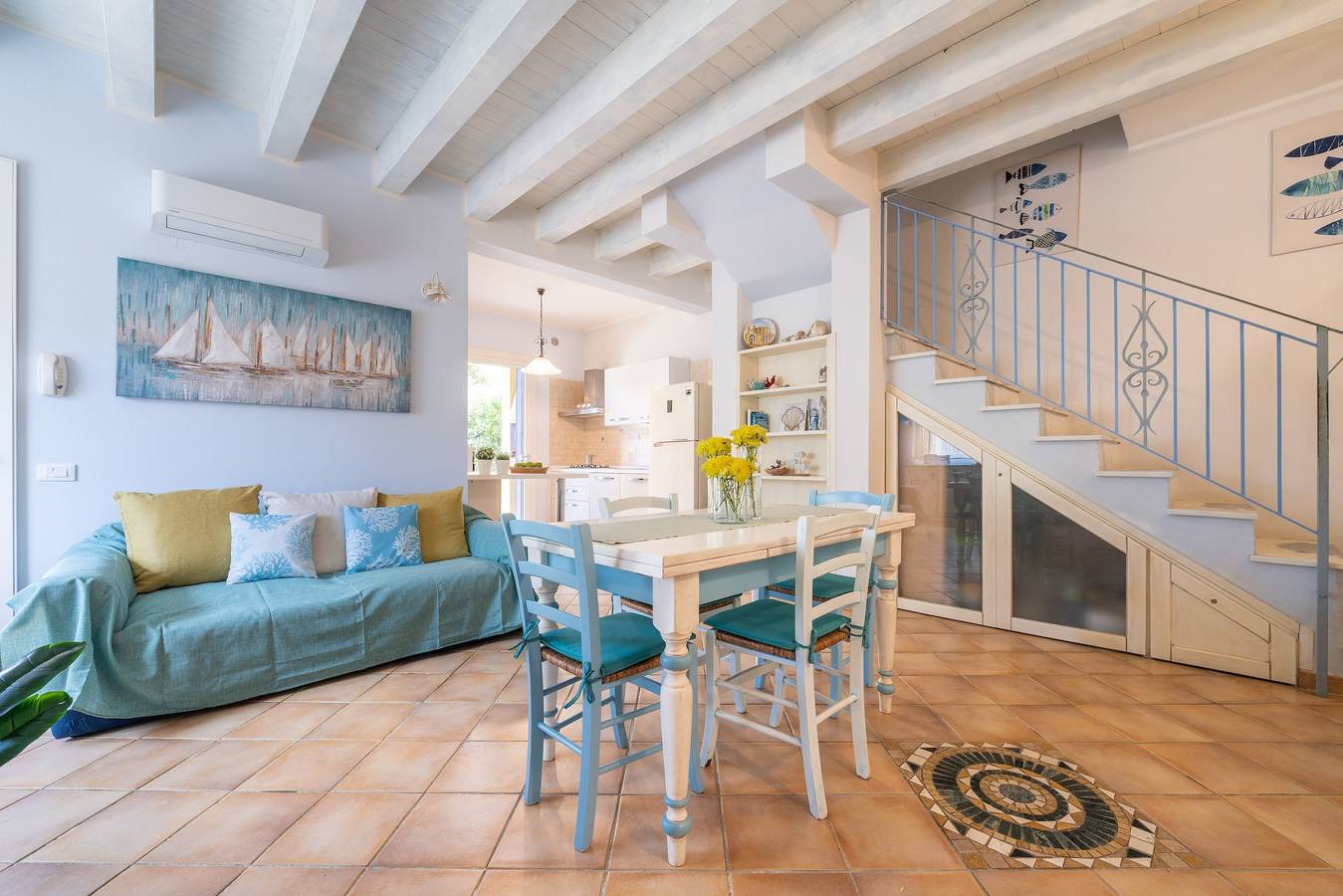 Holiday Home "Alloggio Nettuno" with Garden, Loggia and Wi-Fi in Crabonaxa/Villasimius, Villasimius
