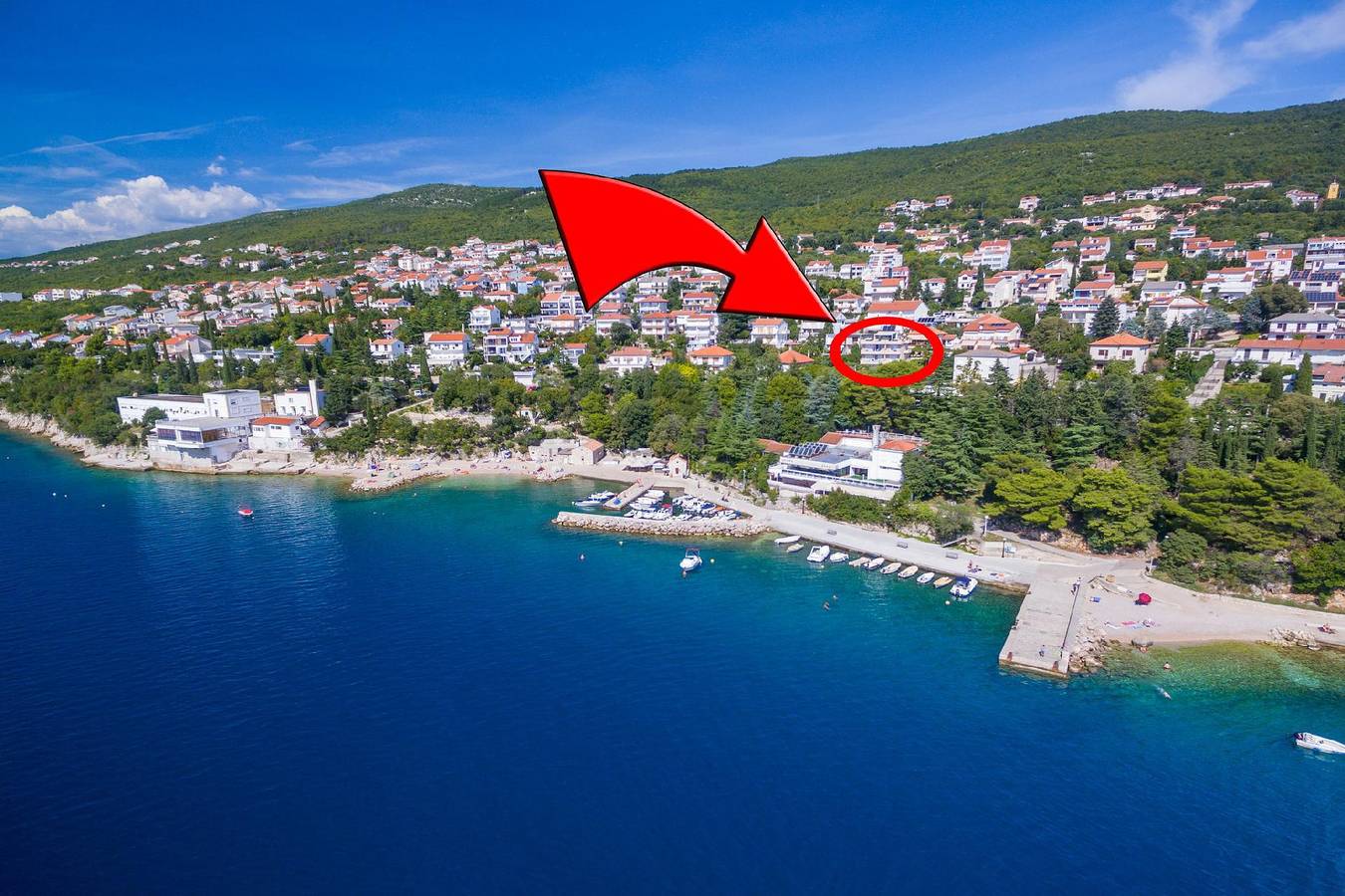 Ganze Ferienwohnung, Ferienwohnung für 4 Personen ca. 35 qm in Dramalj, Kvarner Bucht (Crikvenica und Umgebung) in Dramalj, Primorje-Gorski Kotar